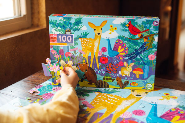 100 Piece Puzzle Life on Earth