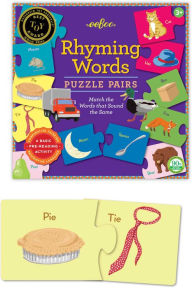 Rhyming Words Puzzle Pairs