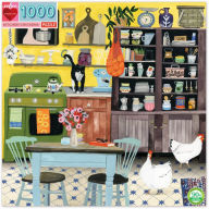 Title: Kitchen Chickens 1,000 piece puzzle