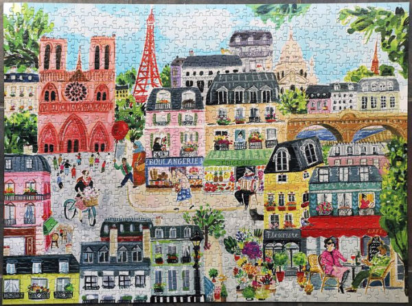 Paris in a Day 1000 Piece Puzzle