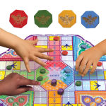 Alternative view 3 of Fancy Pachisi Board Game