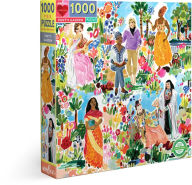 Title: Poet's Garden 1,000 Piece Square Puzzle