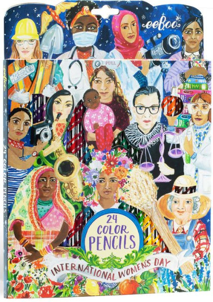 International Women's Day 24 Pencils