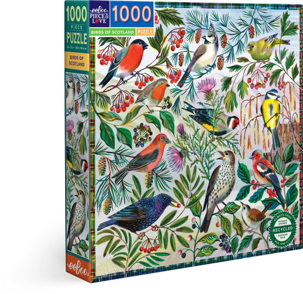 Birds of Scotland 1,000 Piece Puzzle