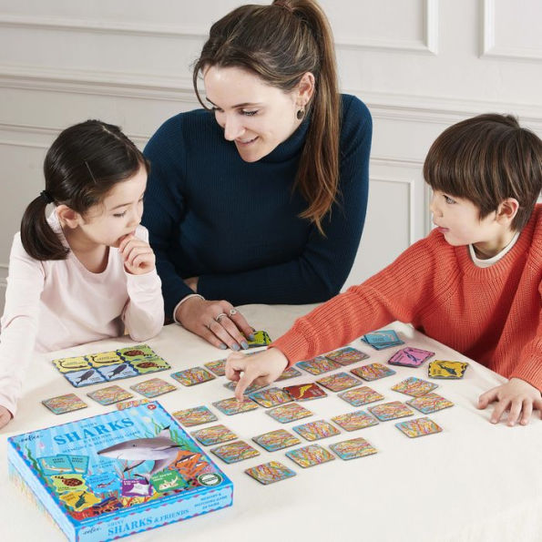 Shiny Shark Memory and Matching Game