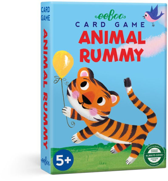 Animal Rummy Playing Cards