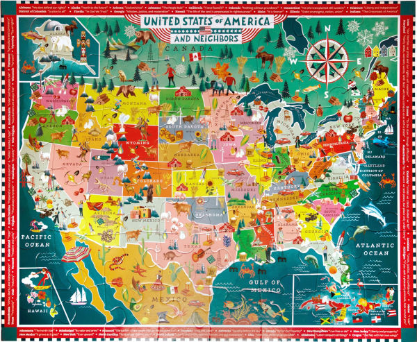 USA 48 Piece Puzzle