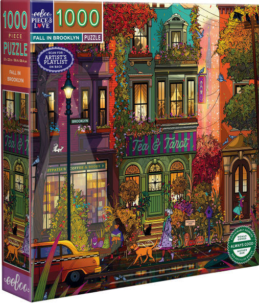 Fall in Brooklyn 1000 Piece Puzzle