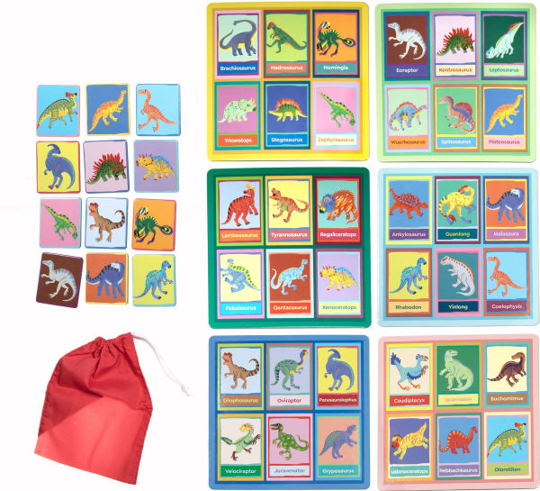 Dinosaur Bingo Game