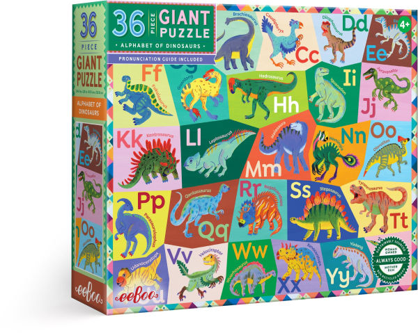 Dinosaur Alphabet 36 Piece Puzzle