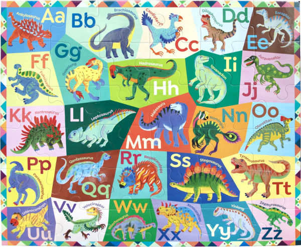 Dinosaur Alphabet 36 Piece Puzzle