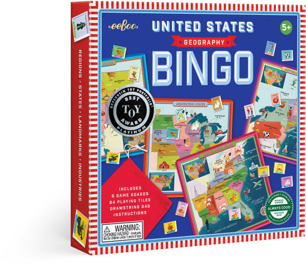 United States of America Bingo Game