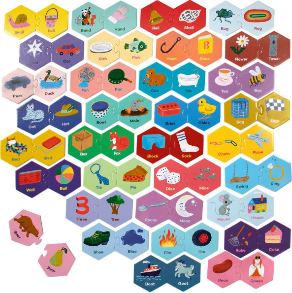 Rhyming Puzzle Pairs