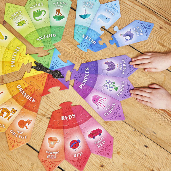 Color Puzzle Spinner Game