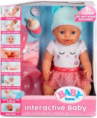 baby born interactive baby doll