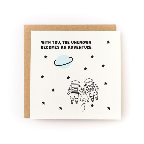 Astronaut Love Greeting Card
