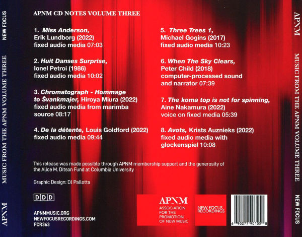 Computer + Electronic Music, Vol. 3