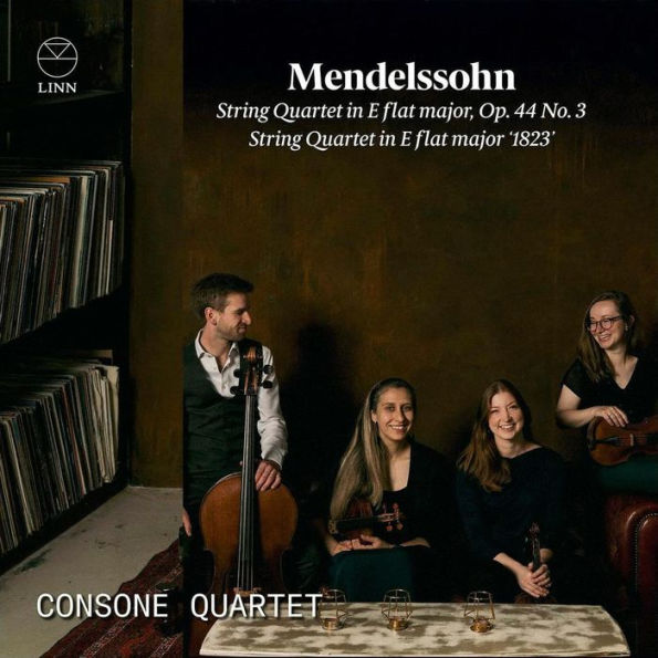 Mendelssohn: String Quartet in E flat major, Op. 44 No. 3; String Quartet in E flat Major '1823'