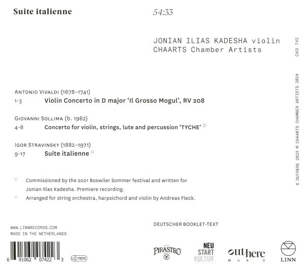 Suite italienne: Vivaldi, Sollima, Stravinsky