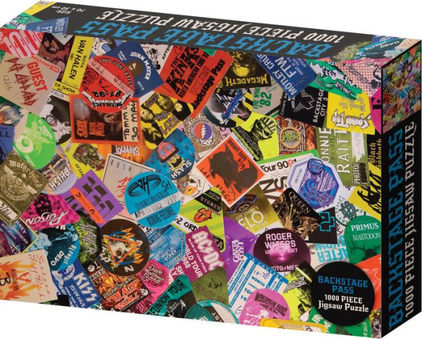 Back Stage Pass 1000 Piece Puzzle