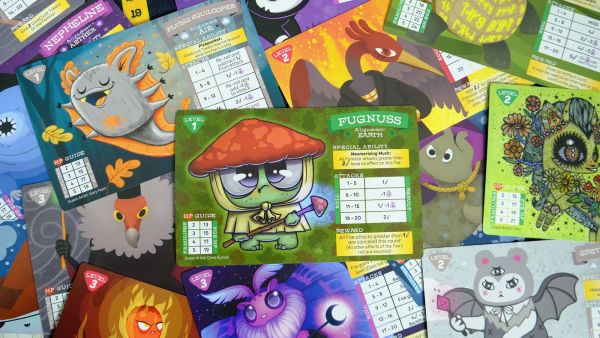 Familiars and Foes: Cooperative Campaign Game by Horrible Adorables