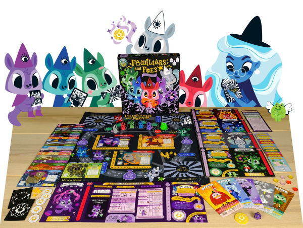 Familiars and Foes: Cooperative Campaign Game by Horrible Adorables