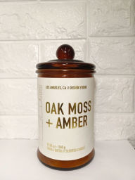 Title: Oak Moss Amber Lab Jar - 19 oz