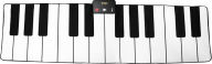 Title: FAO Schwarz Toy Piano Dance Mat 69x31