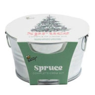 Title: Galvanized Mini Basin Grow Kit- Spruce