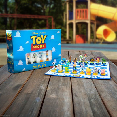 disney toy story collector's chess set