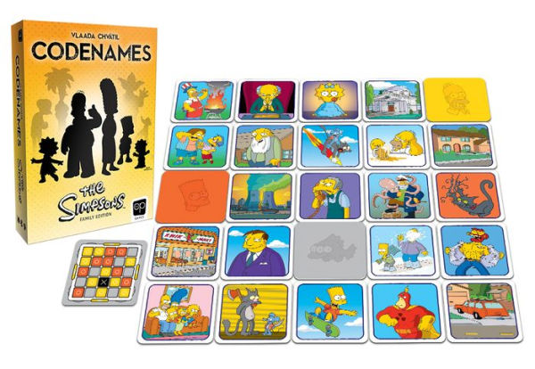 CODENAMES: The Simpsons Family Edition