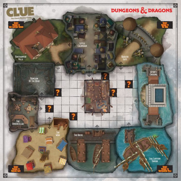 CLUE®: Dungeons & Dragons