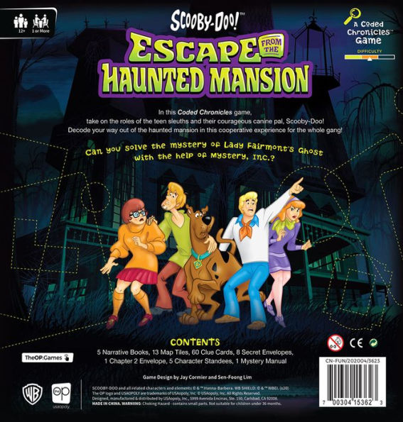 Scooby-Doo: Escape from the Haunted Mansion - A Coded Chronicles® Game