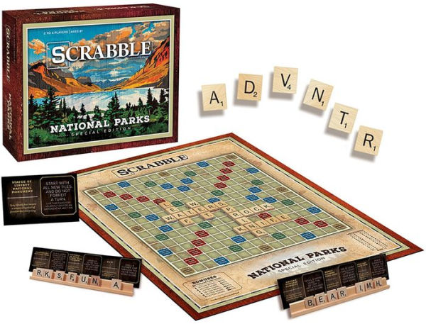 Scrabble: National Parks Special Edition Crossword Game