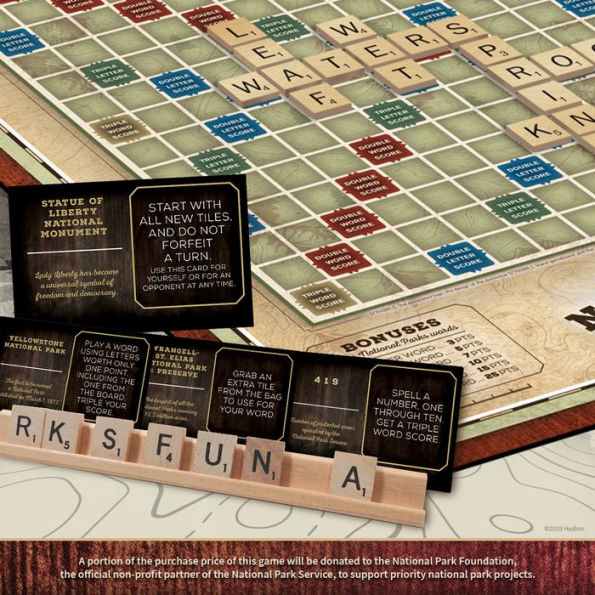 Scrabble: National Parks Special Edition Crossword Game