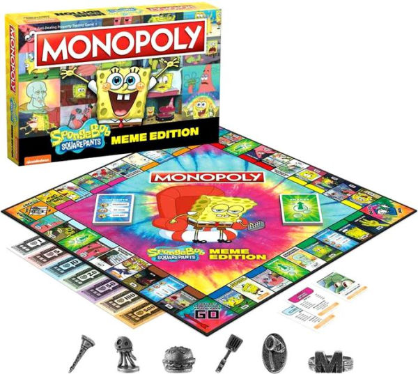 Monopoly: SpongeBob Meme Board Game