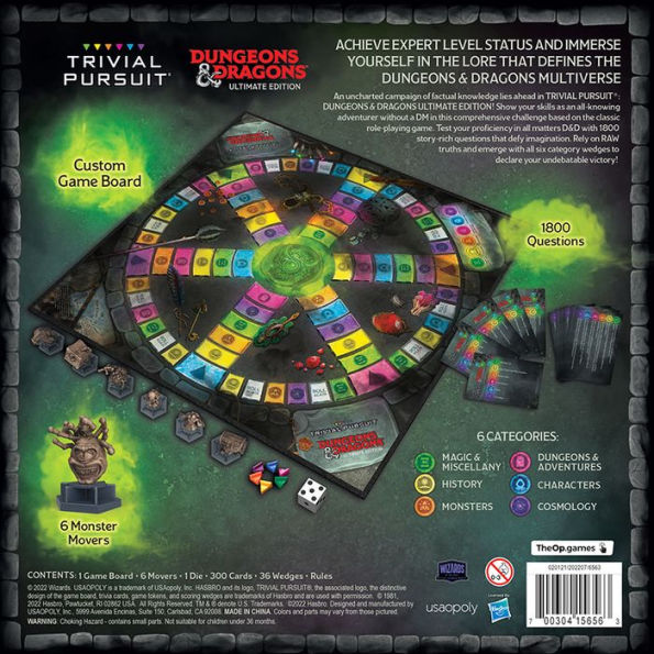 TRIVIAL PURSUIT®: Dungeons & Dragons Ultimate Edition