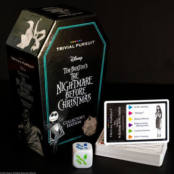 TRIVIAL PURSUIT®: DISNEY TIM BURTON'S THE NIGHTMARE BEFORE CHRISTMAS  COLLECTOR'S EDITION - Games of Berkeley