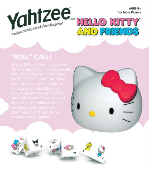 Hello Kitty And Friends Yahtzee Game Hot Topic Exclusive