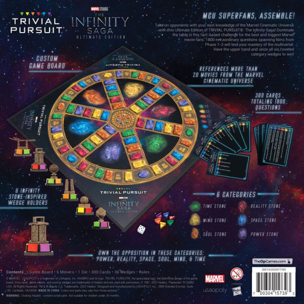 TRIVIAL PURSUIT®: Marvel Cinematic Universe Ultimate Edition