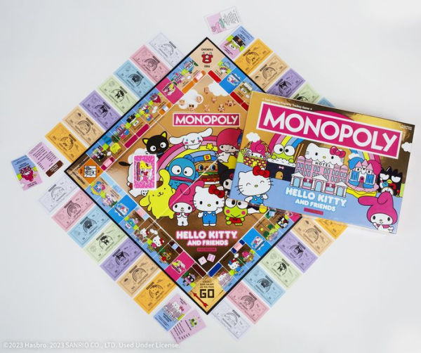 MONOPOLY: Hello Kitty and 2024 Friends! Sanrio