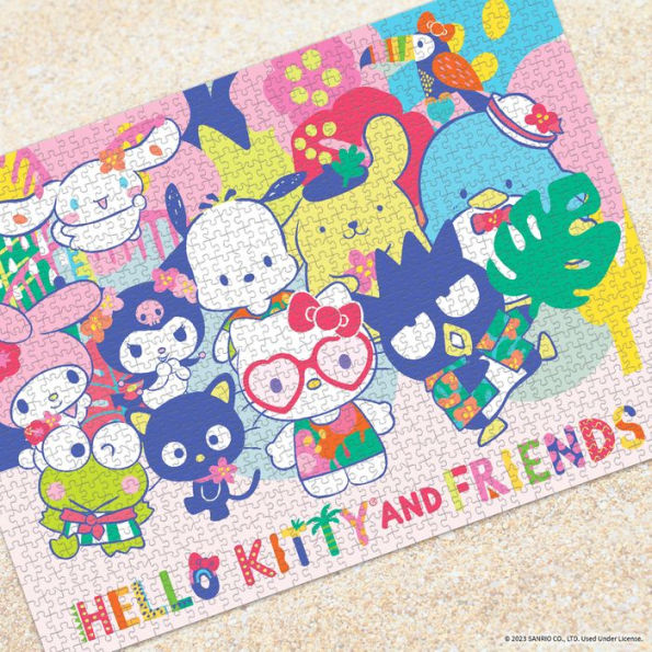 Hello Kitty and Friends Tropical Times 1000 Piece Puzzle