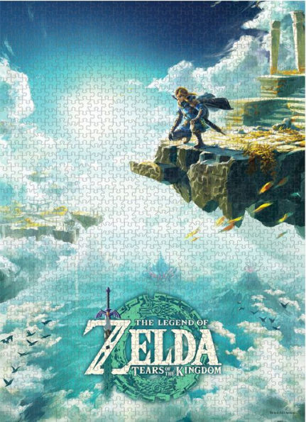 The Legend of Zelda Hyrule Map 1000 Piece Puzzle