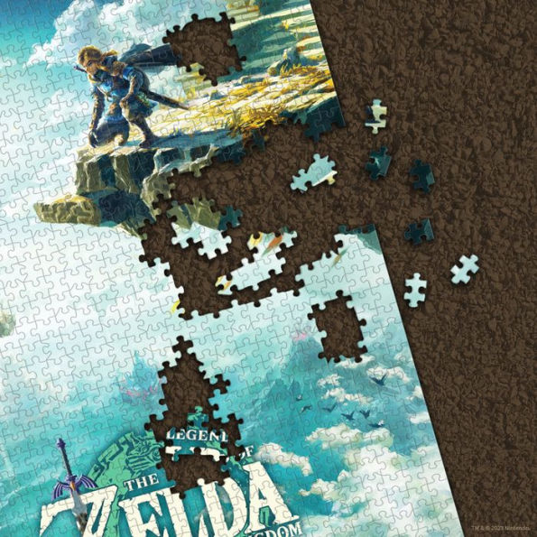 Winning Moves The Legend Of Zelda Jigsaw Puzzle Hyrule map (1000 pieces)