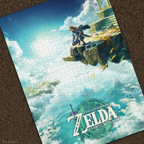 The Legend of Zelda™ Hyrule Map 1000 Piece Puzzle