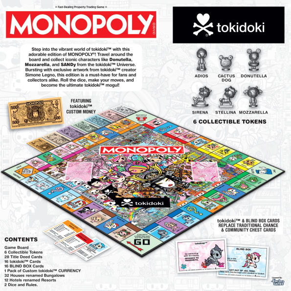 MONOPOLY®: tokidoki¿