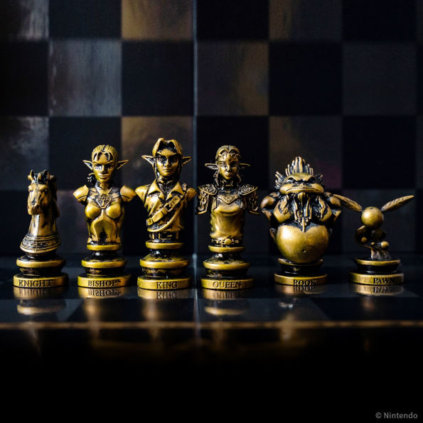 The Legend of Zelda Chess Set