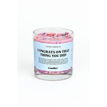 Congrats Candle