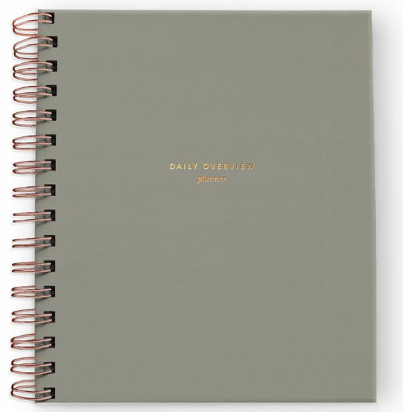 Daily Overview Planner in Light Sage