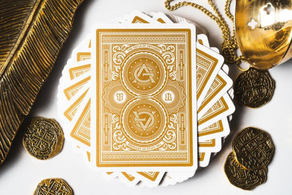 White Artisans Playing Cards